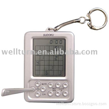 sudoku game player with keychain(WT512)